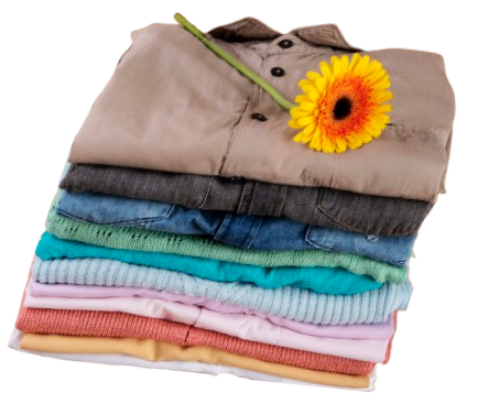 roupas dobradas